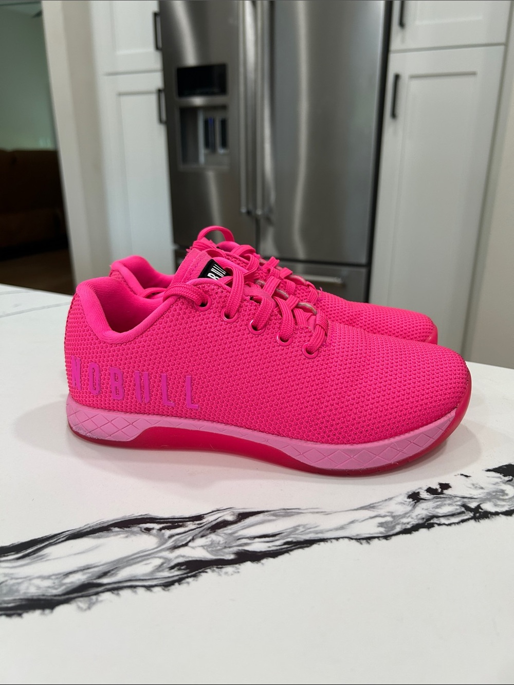 Worn once - NOBULL Neon Pink Training Athletic Shoes
